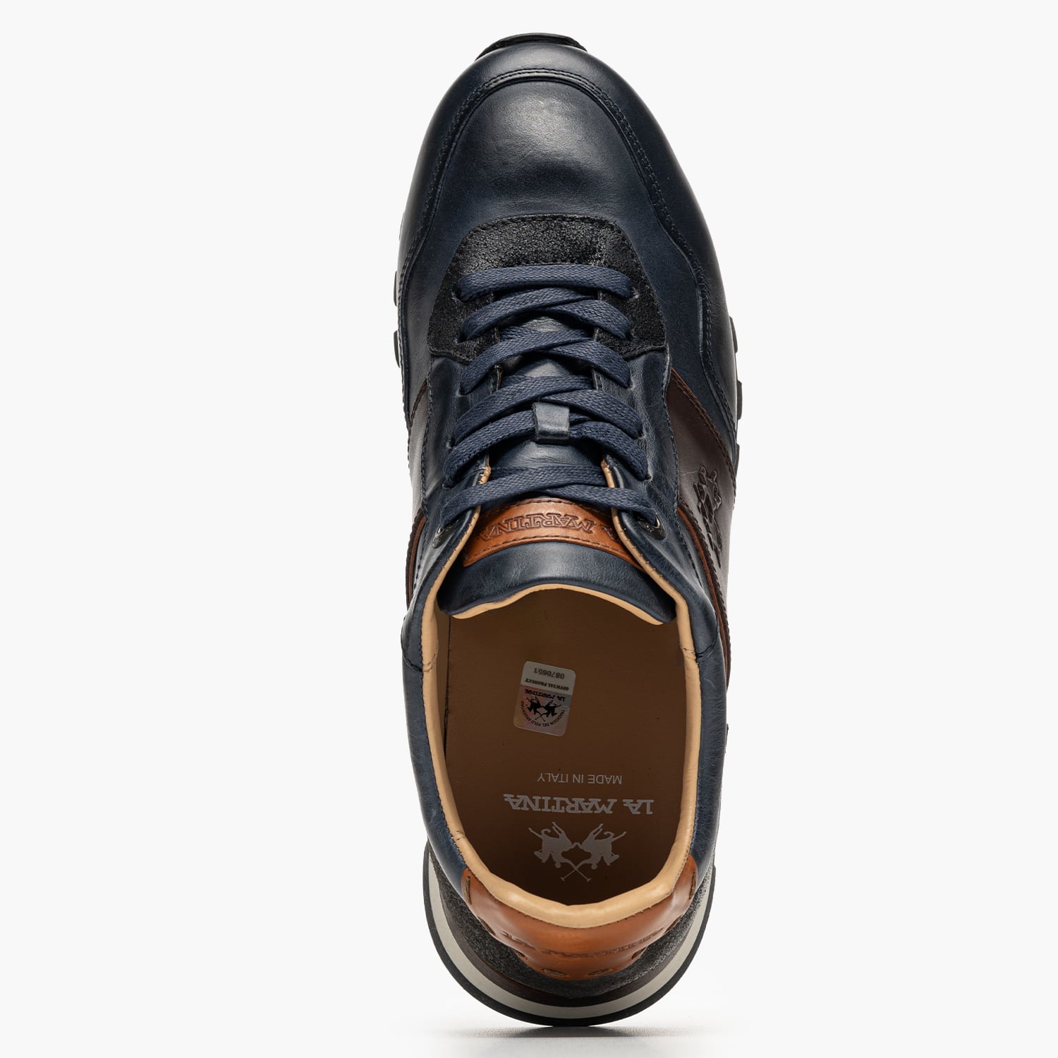 La Martina 252060 Ανδρικό Παπούτσι Casual La Martina 252060-Blue