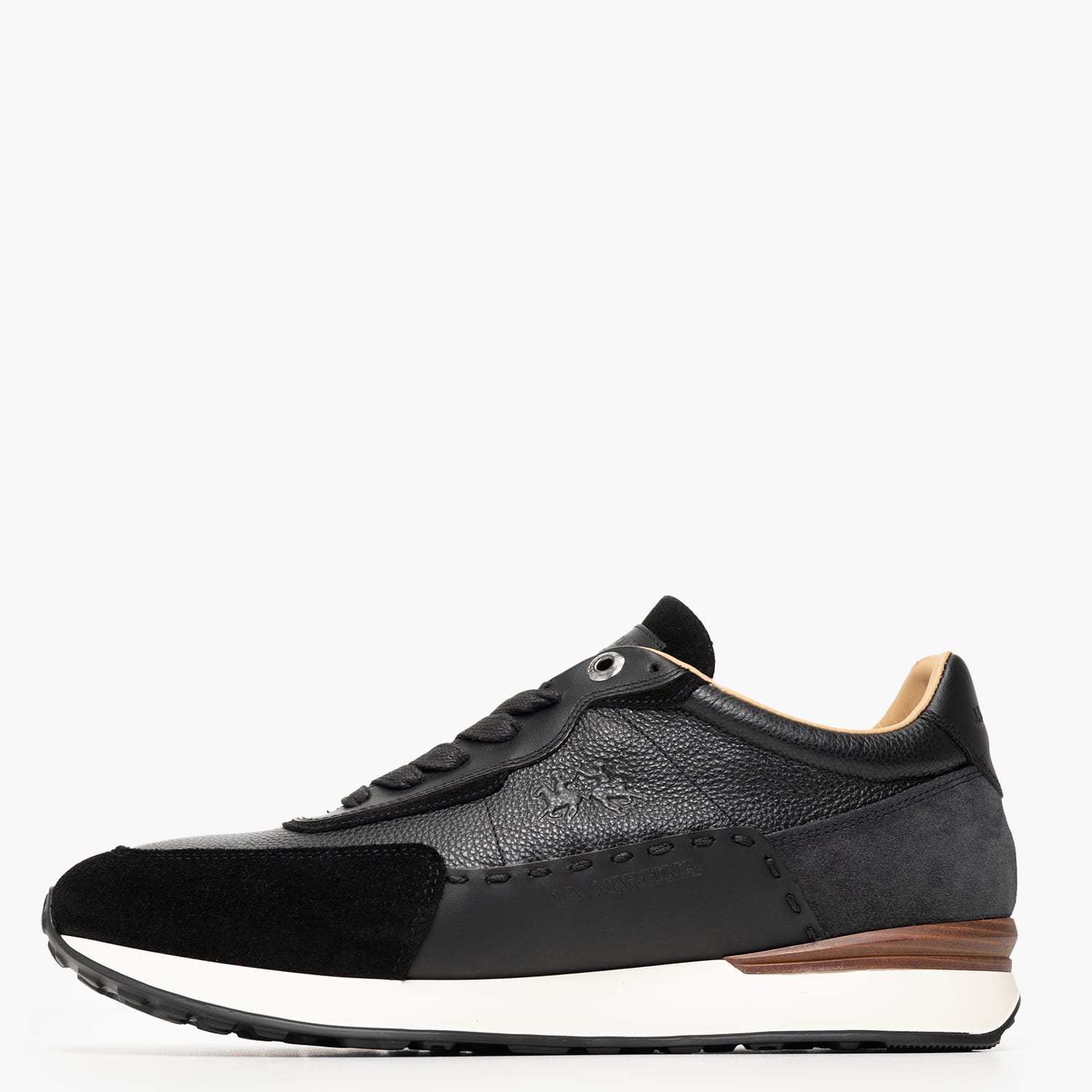 La Martina 252070.Wt Ανδρικό Παπούτσι Casual La Martina 252070.Wt-Black
