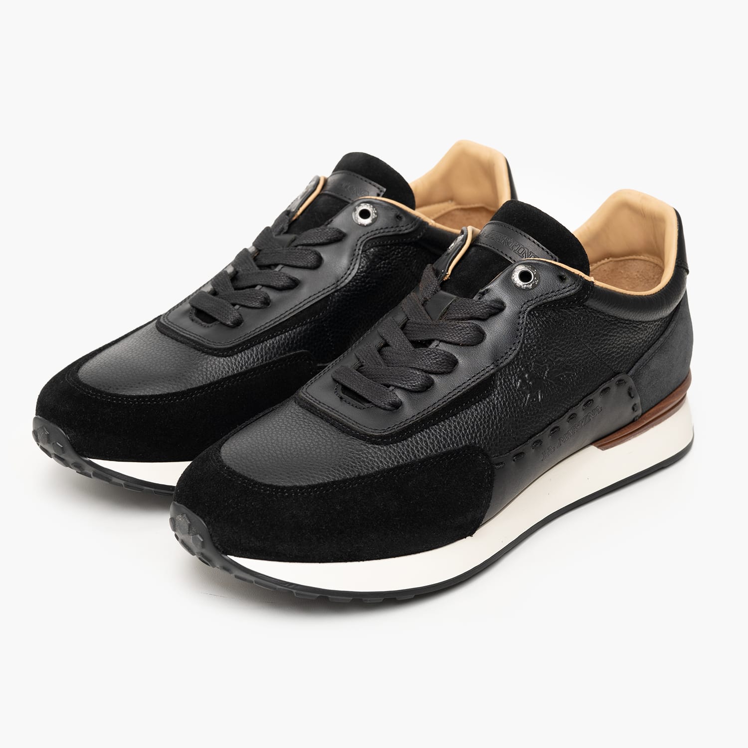 La Martina 252070.Wt Ανδρικό Παπούτσι Casual La Martina 252070.Wt-Black