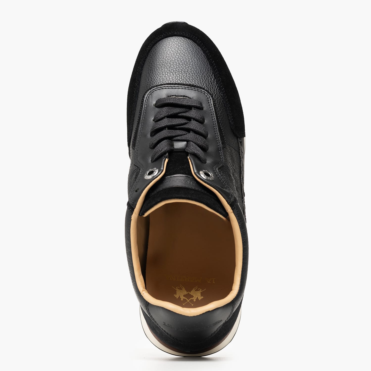 La Martina 252070.Wt Ανδρικό Παπούτσι Casual La Martina 252070.Wt-Black
