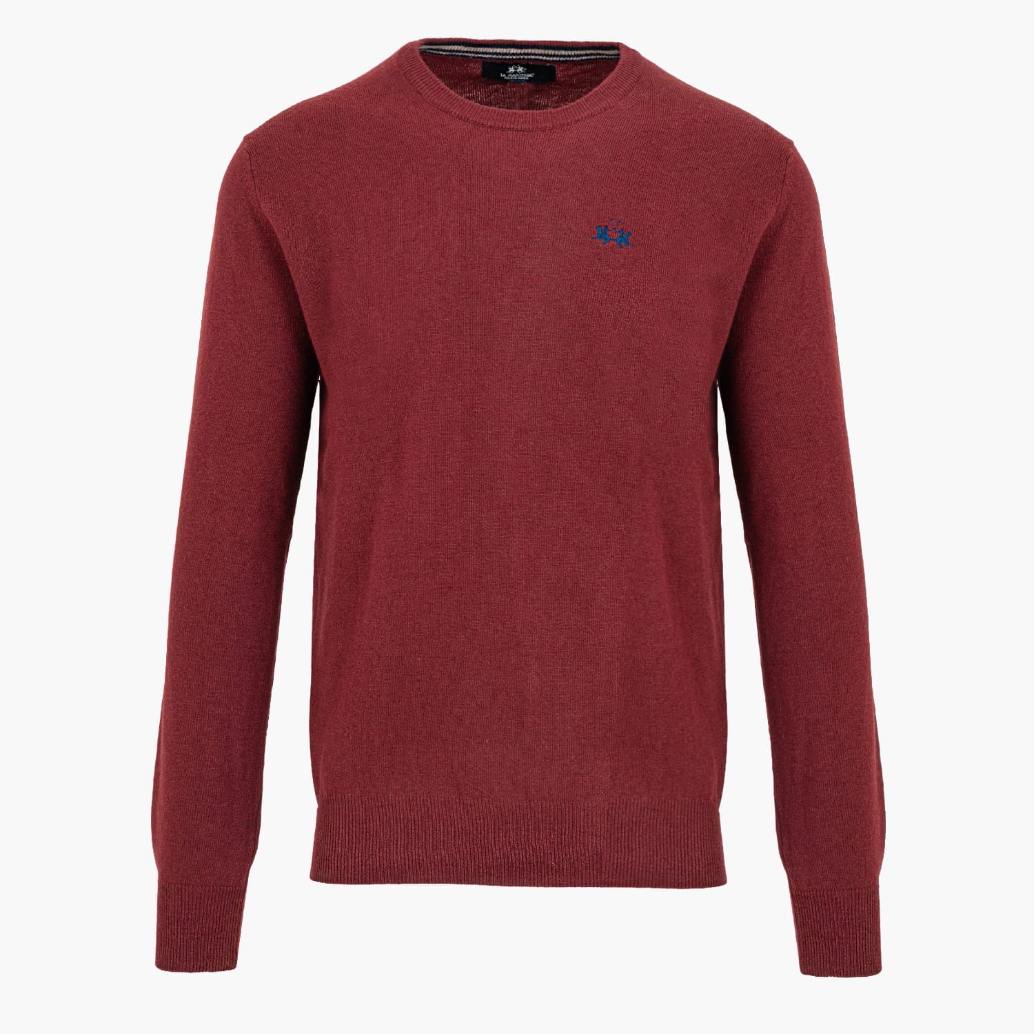 La Martina Mbs002.Sweater-Bordo