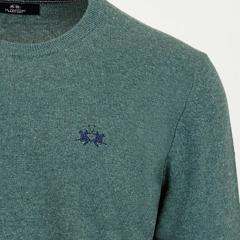 La Martina Mbs002.Sweater Ανδρική Μπλούζα