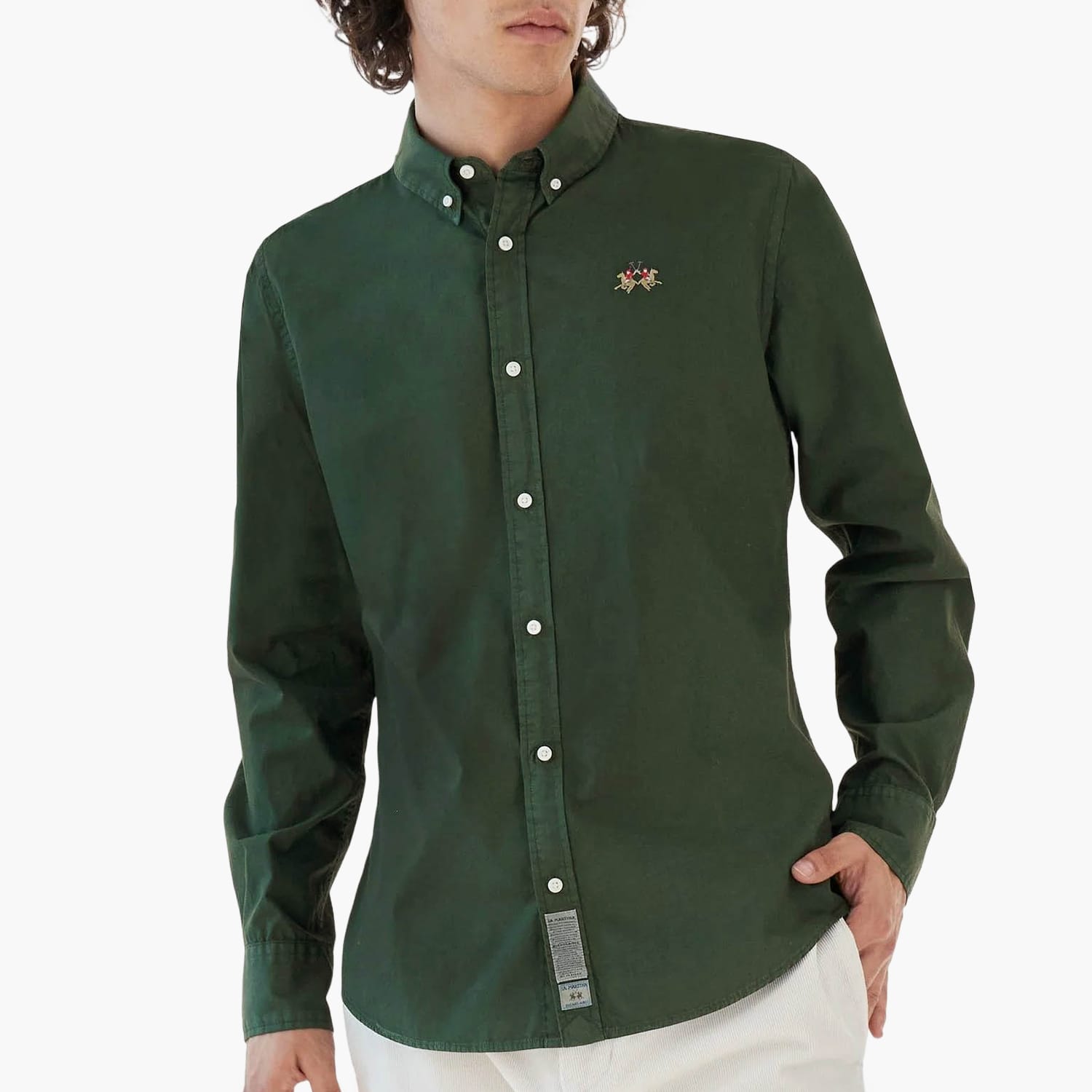 La Martina Shirt.Popeline Men's Shirt La Martina Shirt.Popeline Men's Shirt