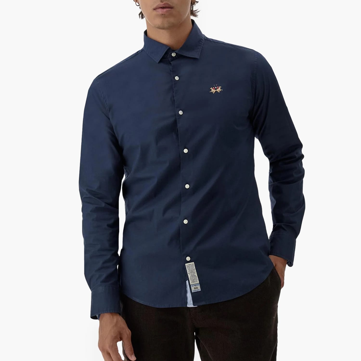 La Martina Shirt.Poplin Ανδρικό Πουκάμισο La Martina Shirt.Poplin Ανδρικό Πουκάμισο