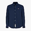 La Martina Shirt.Poplin Ανδρικό Πουκάμισο La Martina Shirt.Poplin-DarkBlue