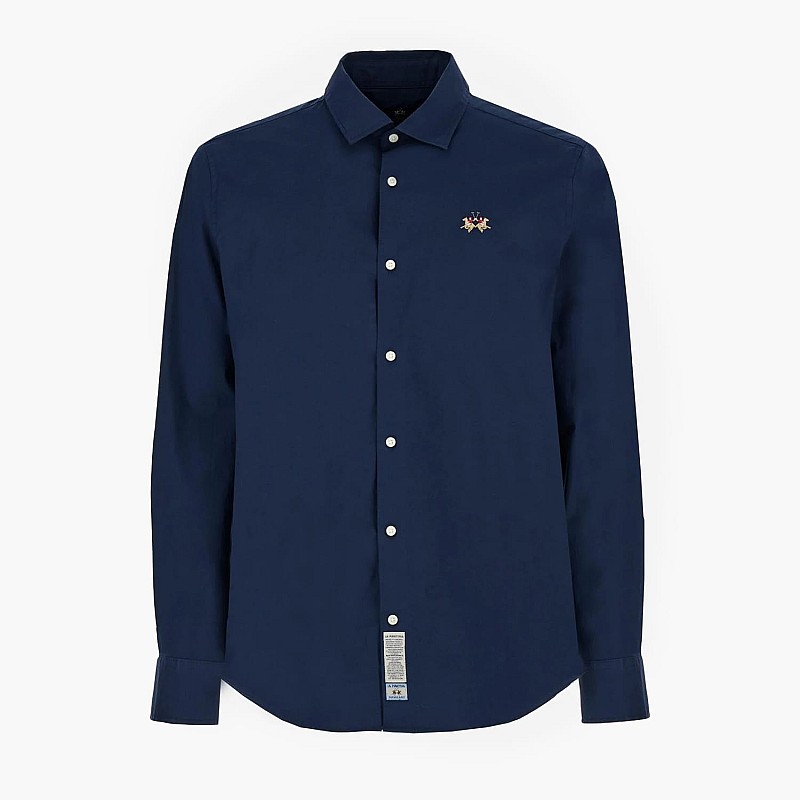 La Martina Shirt.Poplin Ανδρικό Πουκάμισο