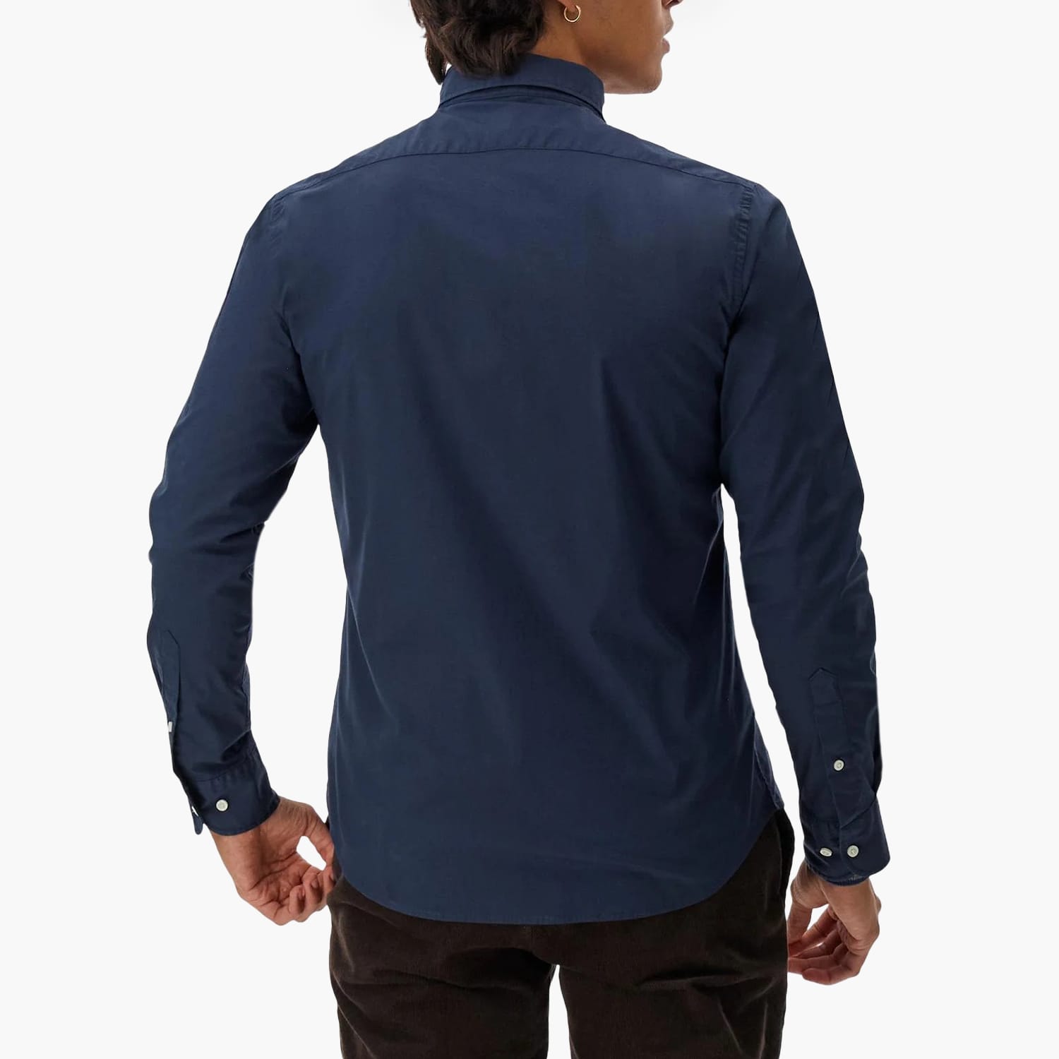 La Martina Shirt.Poplin Ανδρικό Πουκάμισο La Martina Shirt.Poplin-DarkBlue