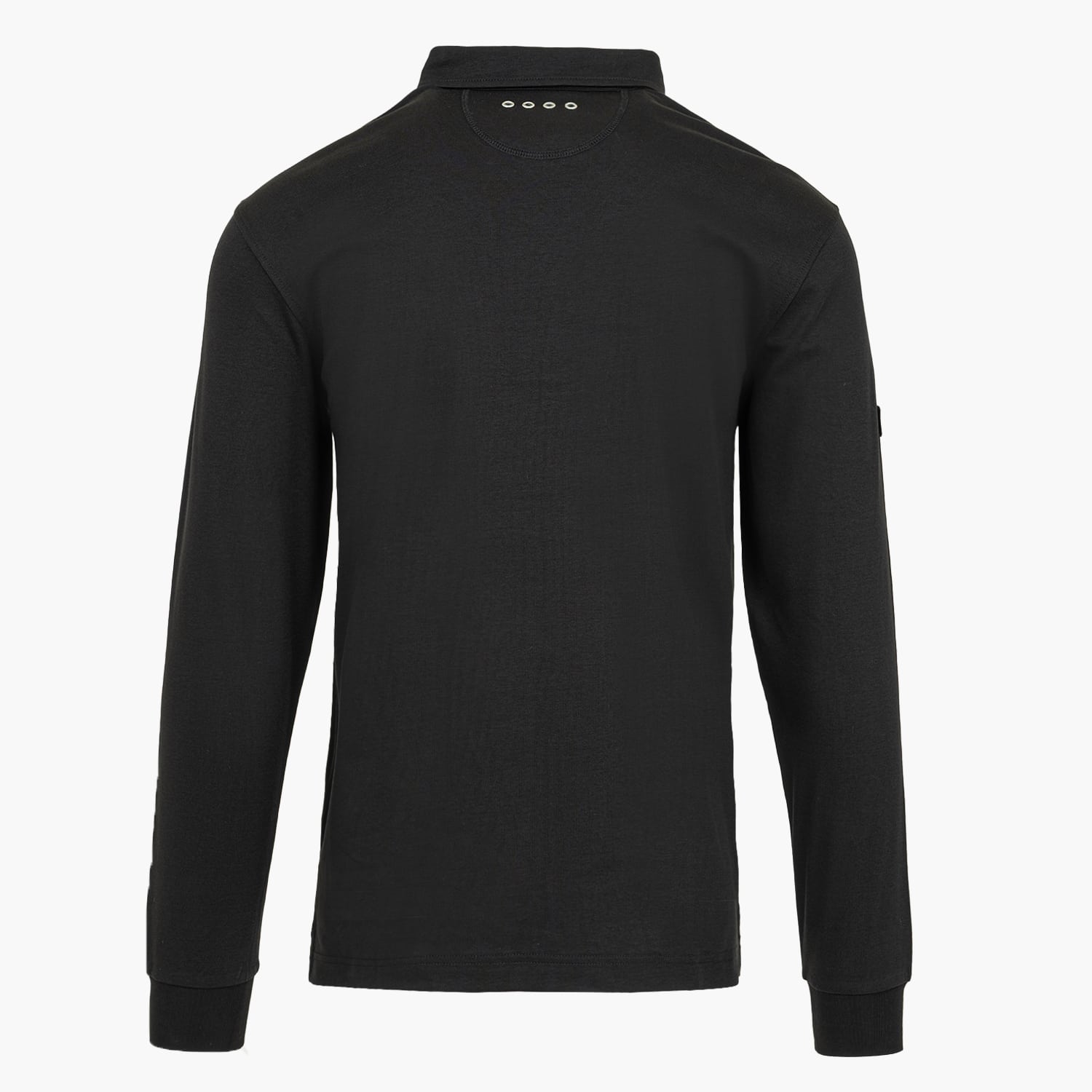 La Martina Silky.Mbp020 Ανδρική Μπλούζα La Martina Silky.Mbp020-Black