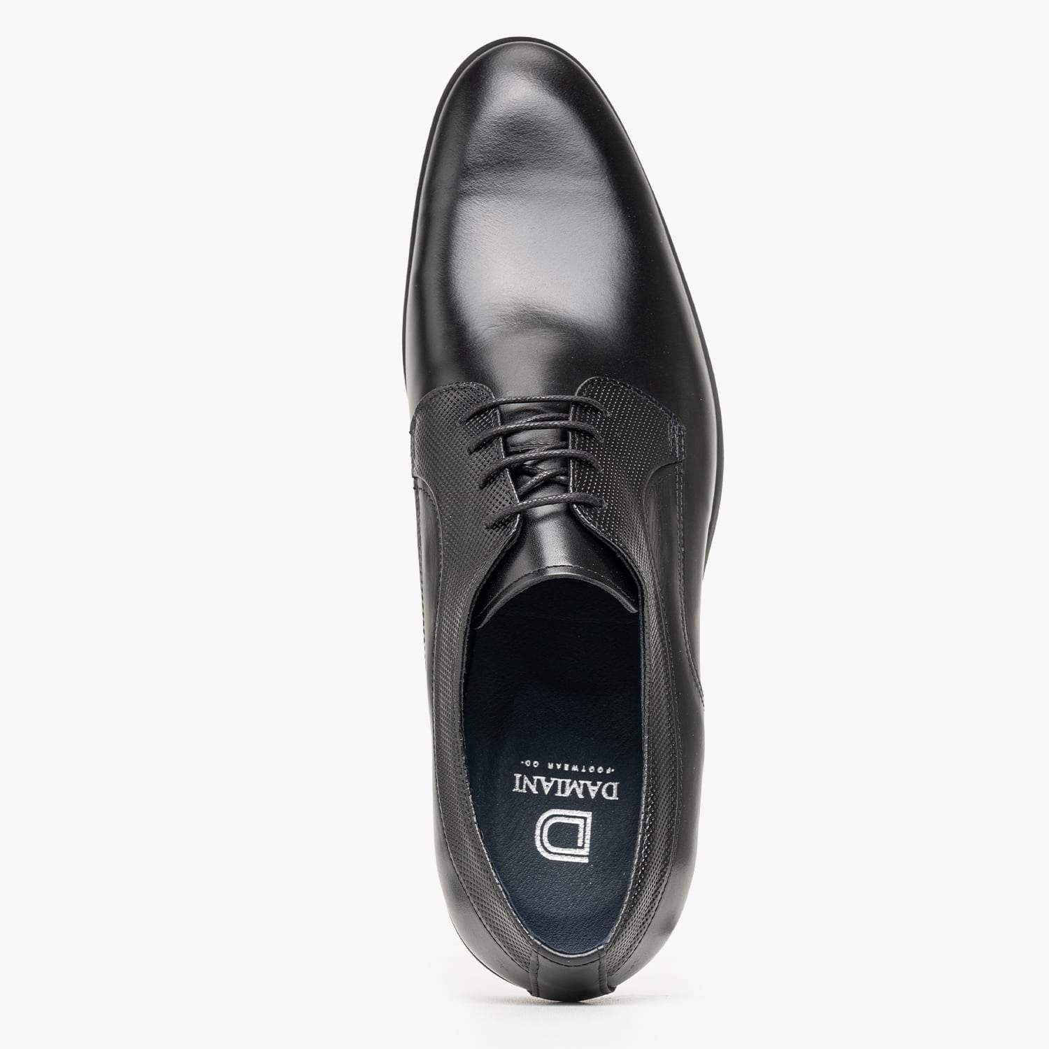 Damiani 1501 Mens Shoe Damiani 1501-Black