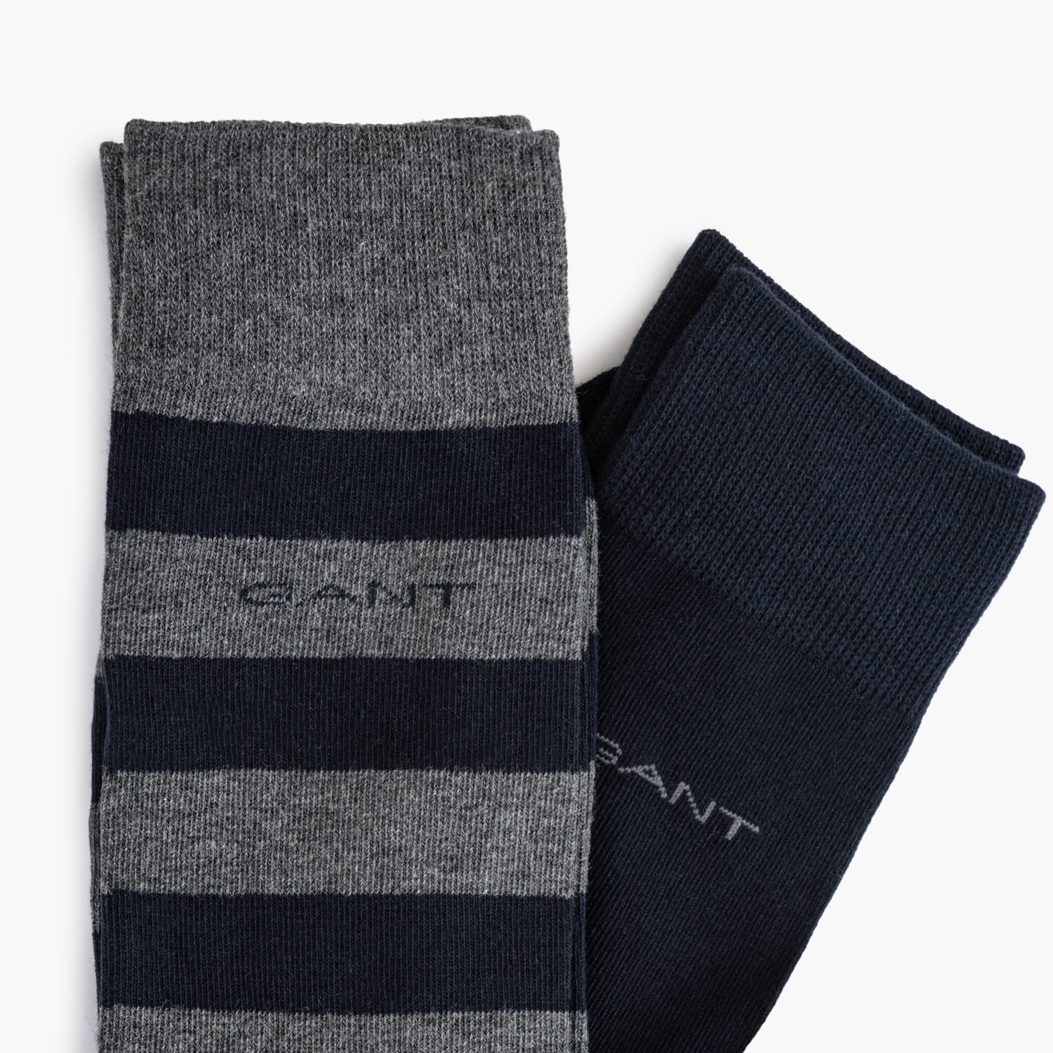 GANT Barstripe.2Pack Ανδρική Κάλτσα Gant Barstripe.2Pack-Grey