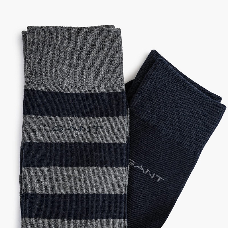 GANT Barstripe.2Pack Ανδρική Κάλτσα