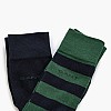 GANT Barstripe.2Pack Ανδρική Κάλτσα Gant Barstripe.2Pack-Green