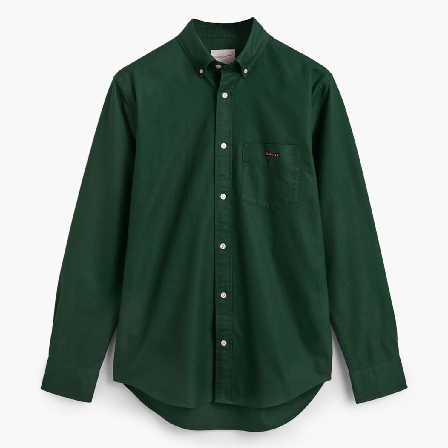 GANT Beefy.Oxford Mens Shirt Gant Beefy.Oxford-Green