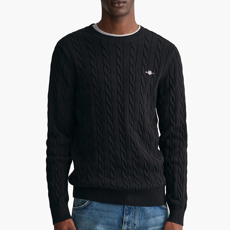 GANT Cab.Neck Ανδρικά Μπλούζες
