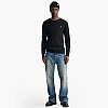 GANT Cab.Neck Ανδρικά Μπλούζες Gant Cab.Neck-Black