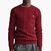 GANT Cab.Neck Ανδρικά Μπλούζες Gant Cab.Neck-Bordo