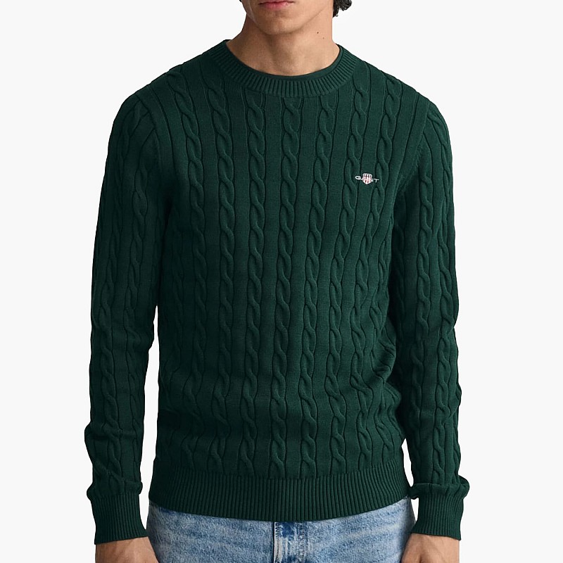 GANT Cab.Neck Ανδρικά Μπλούζες