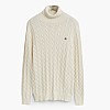 Gant Cable.Turtle-White