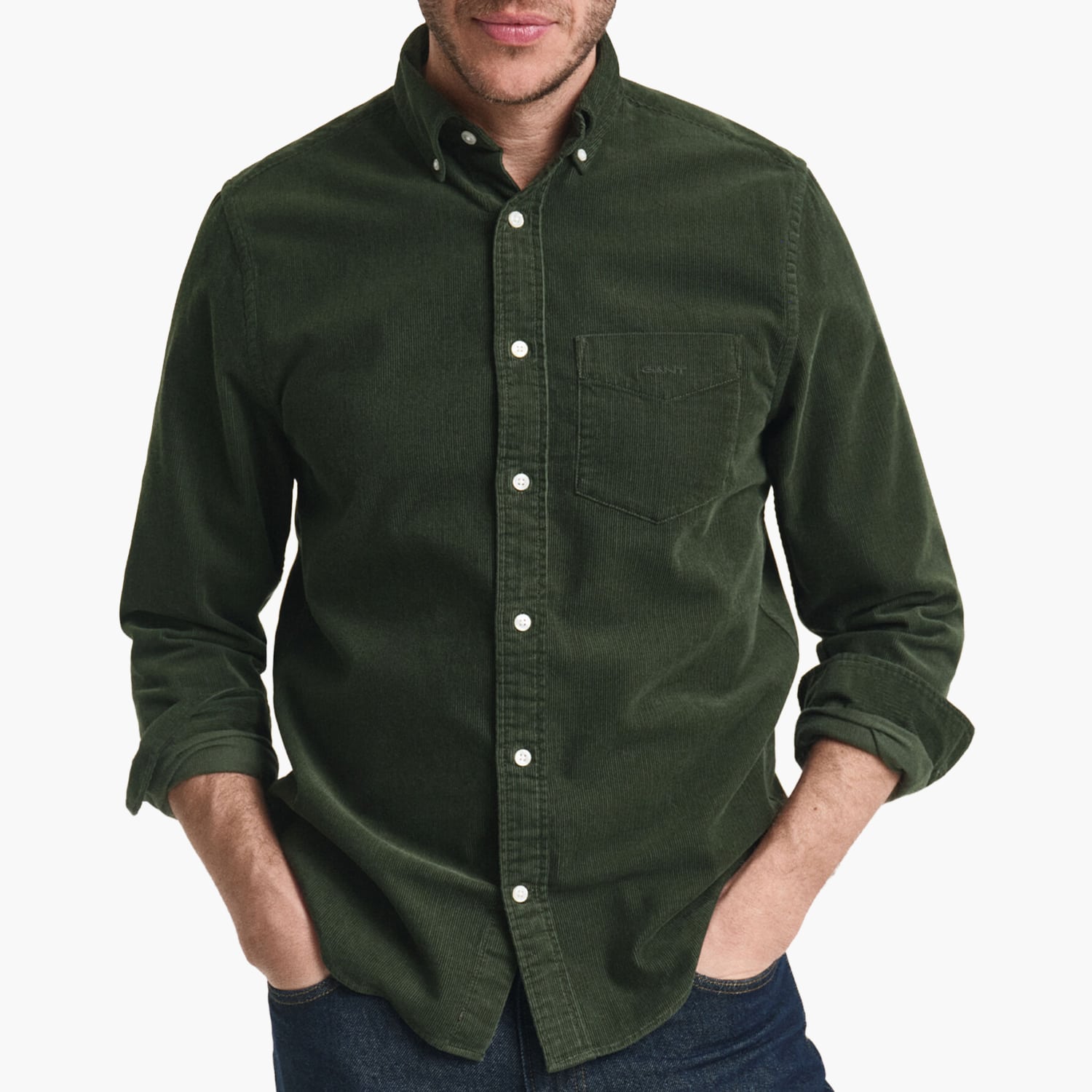 GANT Corduroy.Shirt Ανδρικά Πουκάμισα