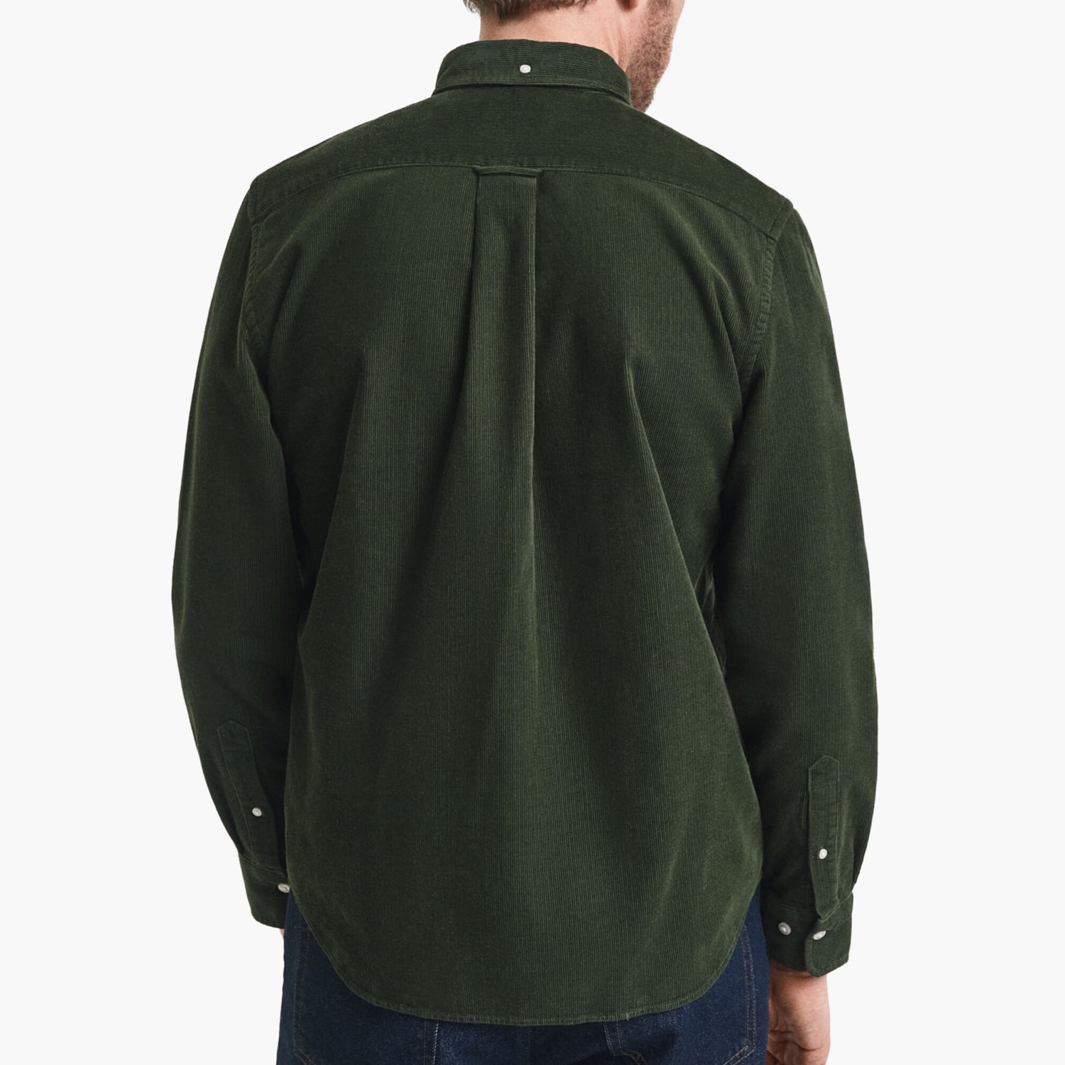 GANT Corduroy.Shirt Ανδρικά Πουκάμισα Gant Corduroy.Shirt-Green