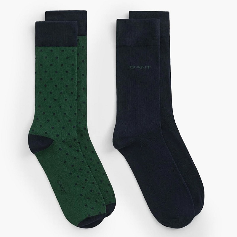 GANT Dotsolid.2Pack Ανδρική Κάλτσα