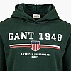 GANT Graphic.Hoodie Ανδρικά Φούτερ Gant Graphic.Hoodie-Green