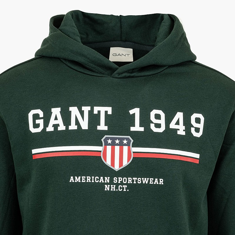 GANT Graphic.Hoodie Ανδρικά Φούτερ