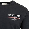 GANT Grp.Tshirt Ανδρικά Μπλούζες Gant Grp.Tshirt-Black