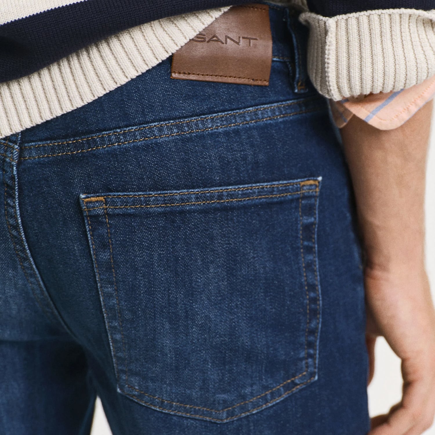 Gant Jeans.Sl.Med-DarkBlue