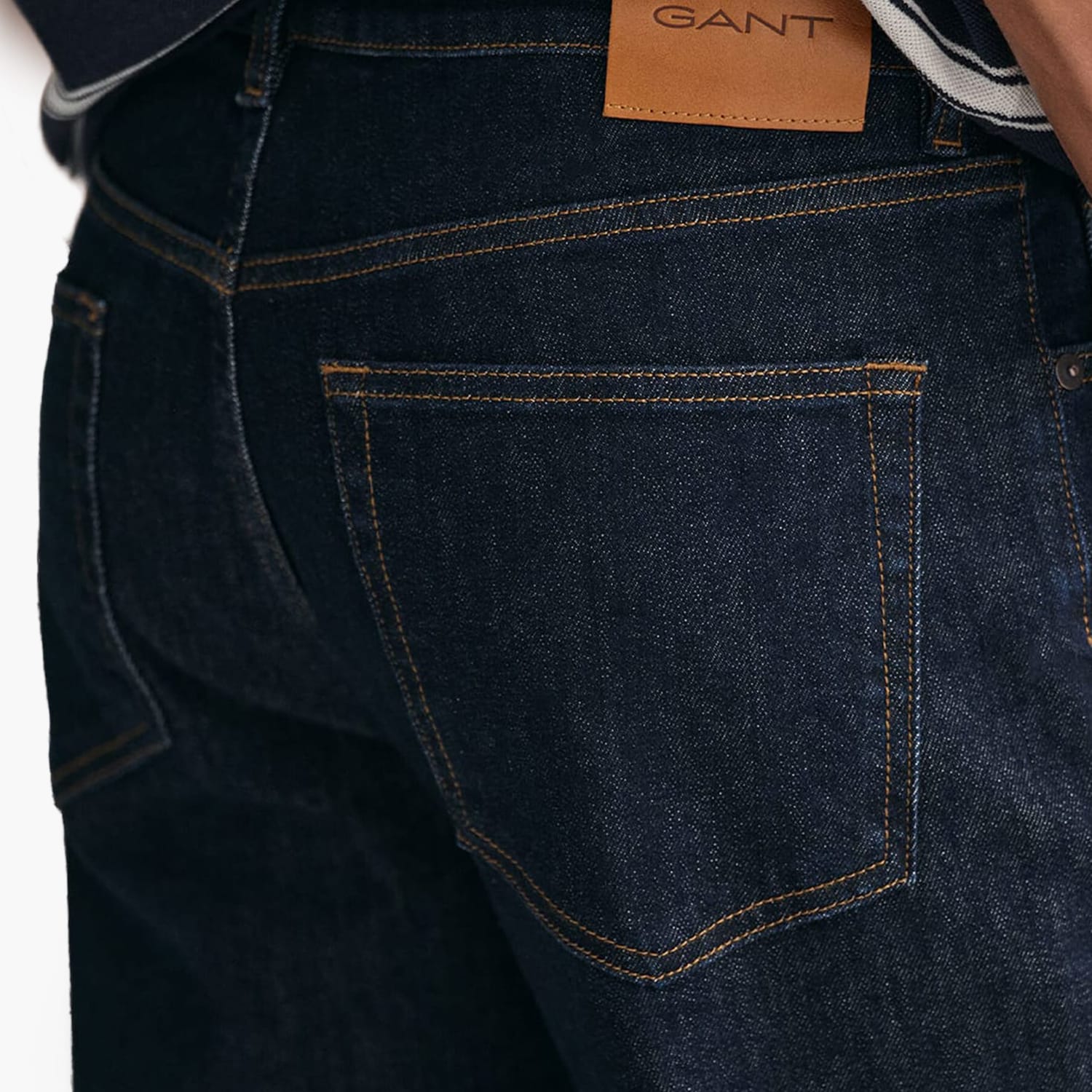GANT Jeans.Sl Ανδρικό Παντελόνι Gant Jeans.Sl-DarkBlue