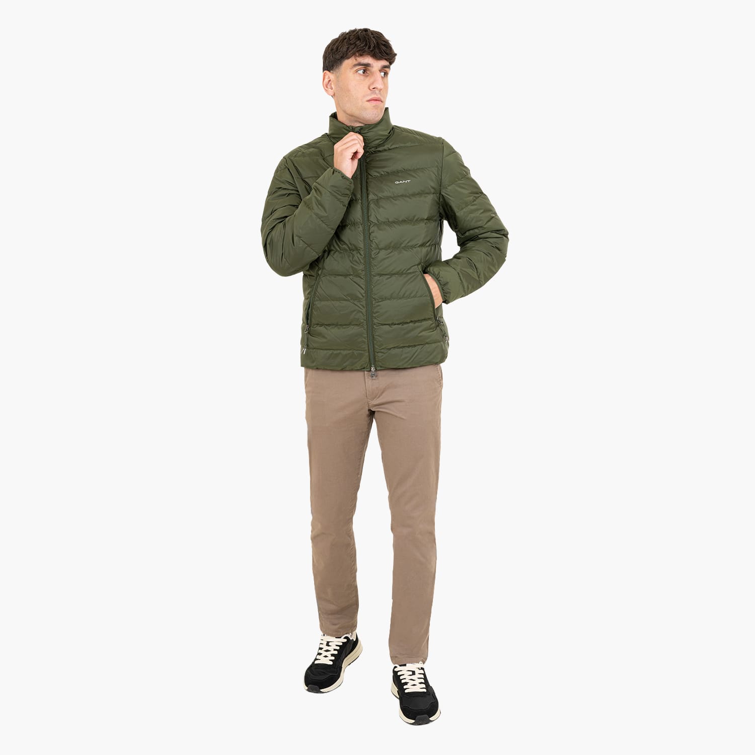 GANT Ld.Jacket Ανδρικό Μπουφάν Gant Ld.Jacket-Green