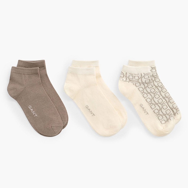 GANT Monogram.3Pack Γυναικεία Κάλτσα