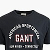 GANT Print.Graphic Ανδρική Μπλούζα Gant Print.Graphic-Black