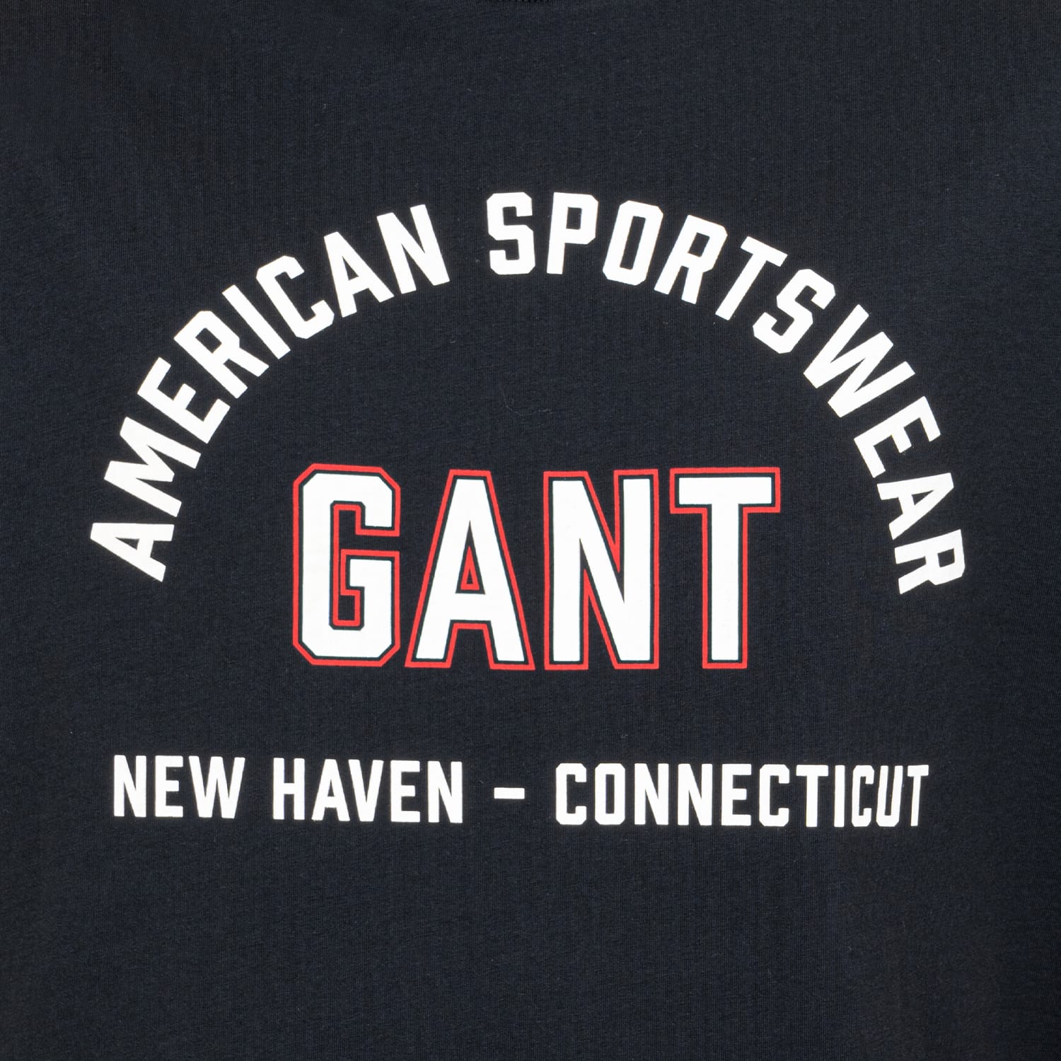 GANT Print.Graphic Ανδρική Μπλούζα Gant Print.Graphic-Black