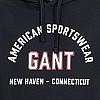 GANT Printed.Hoodie Ανδρικά Φούτερ Gant Printed.Hoodie-Black