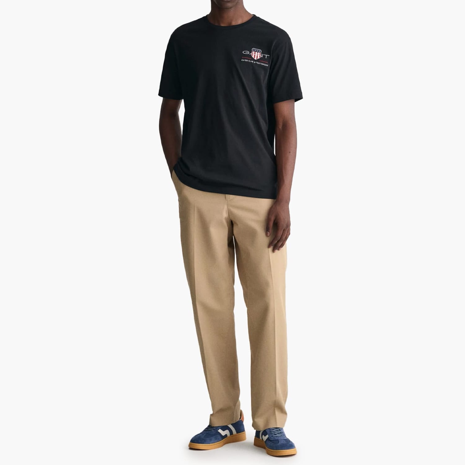 Gant Reg.Emb-Black