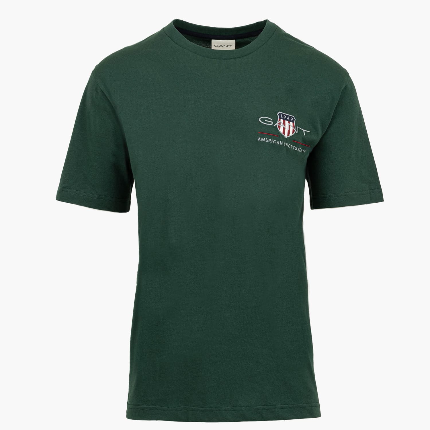 GANT Reg.Emb Ανδρικά Μπλούζες Gant Reg.Emb-Green