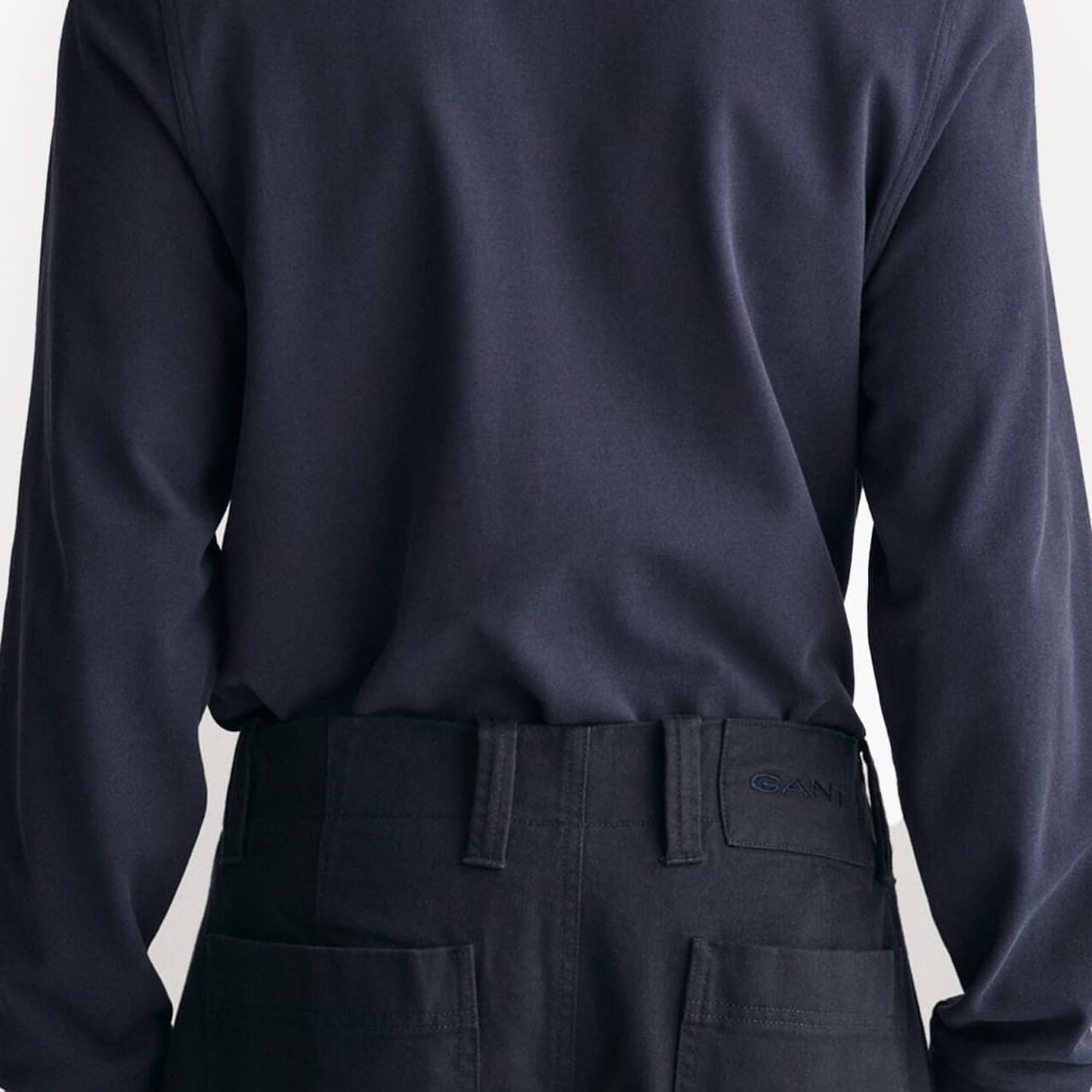 GANT Reg.Pique Ανδρικά Μπλούζες Gant Reg.Pique-DarkBlue