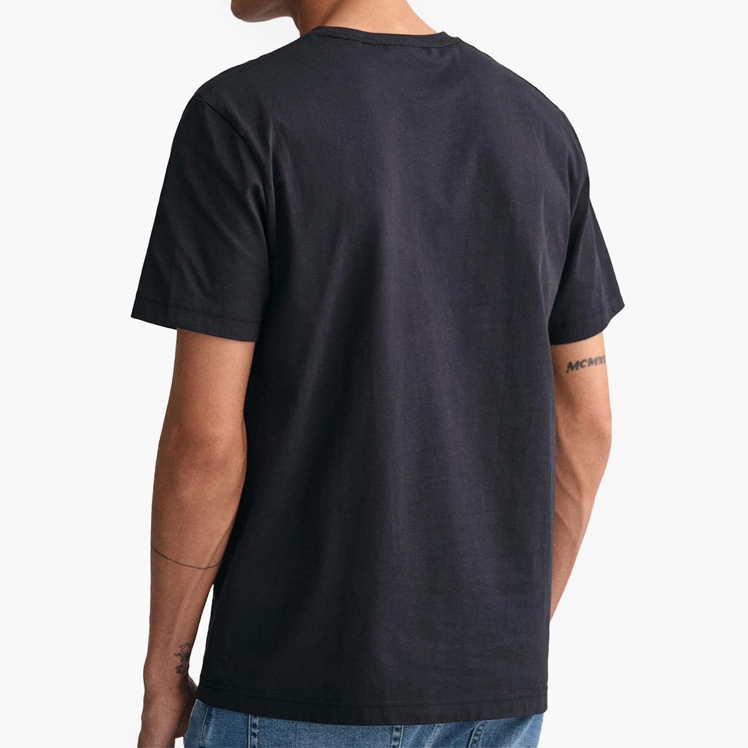 GANT Reg.Ss Ανδρικά Μπλούζες Gant Reg.Ss-Black