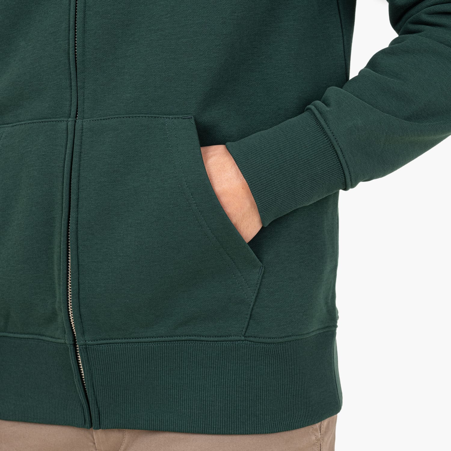 Gant Reg.Zip-Green