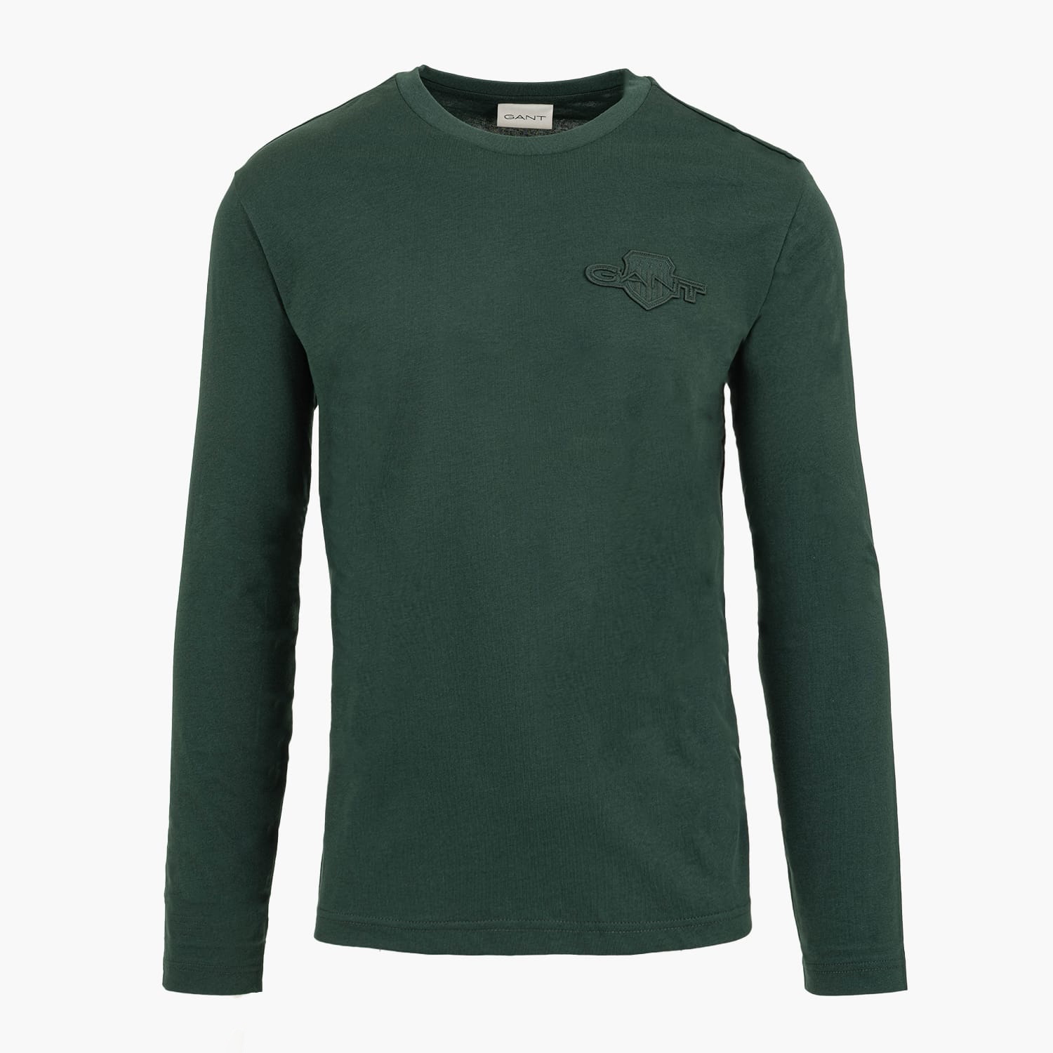 GANT Shield.Ls Ανδρικά Μπλούζες Gant Shield.Ls-Green