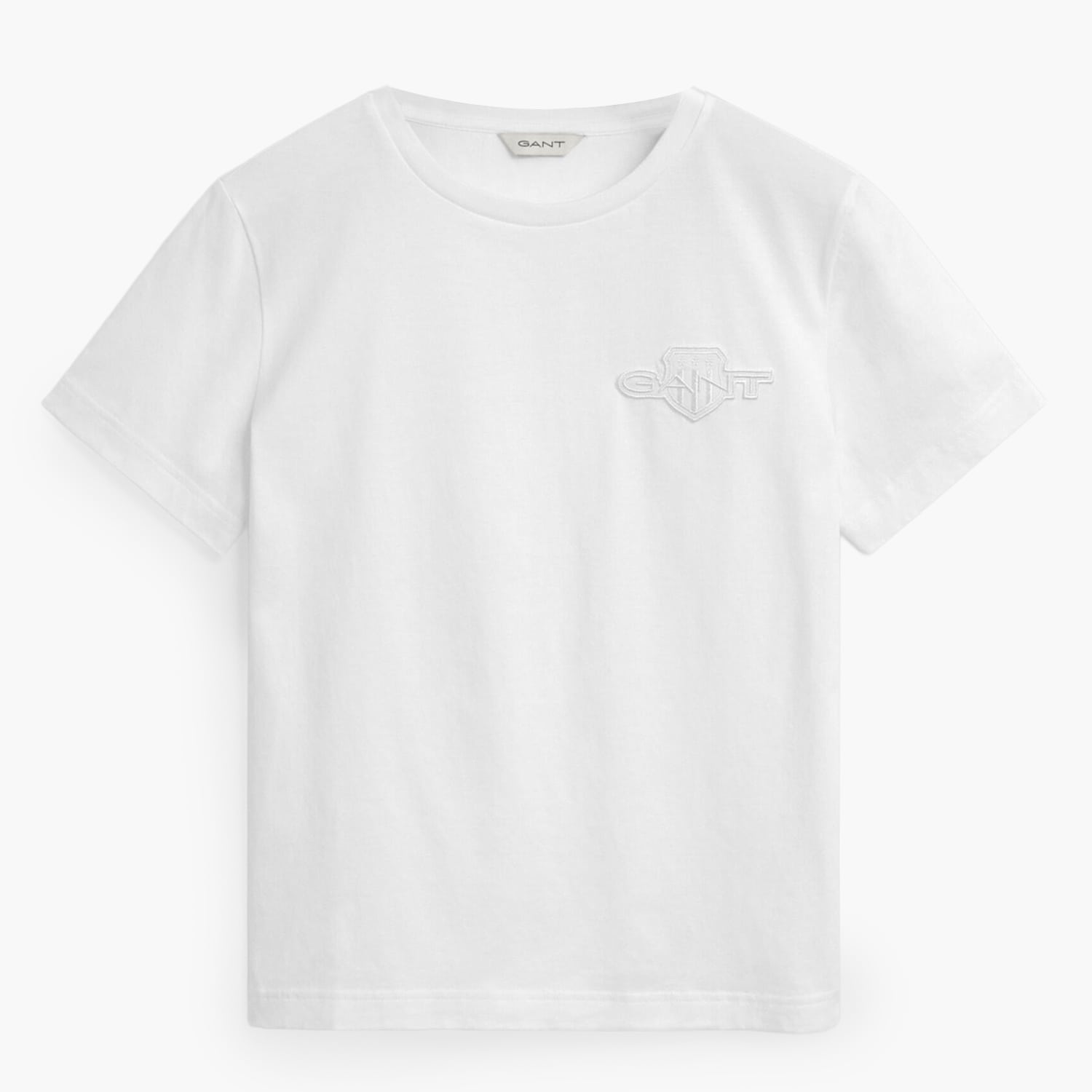 GANT Shield.Ss Γυνακεία Μπλούζα - Τοπ Gant Shield.Ss-White