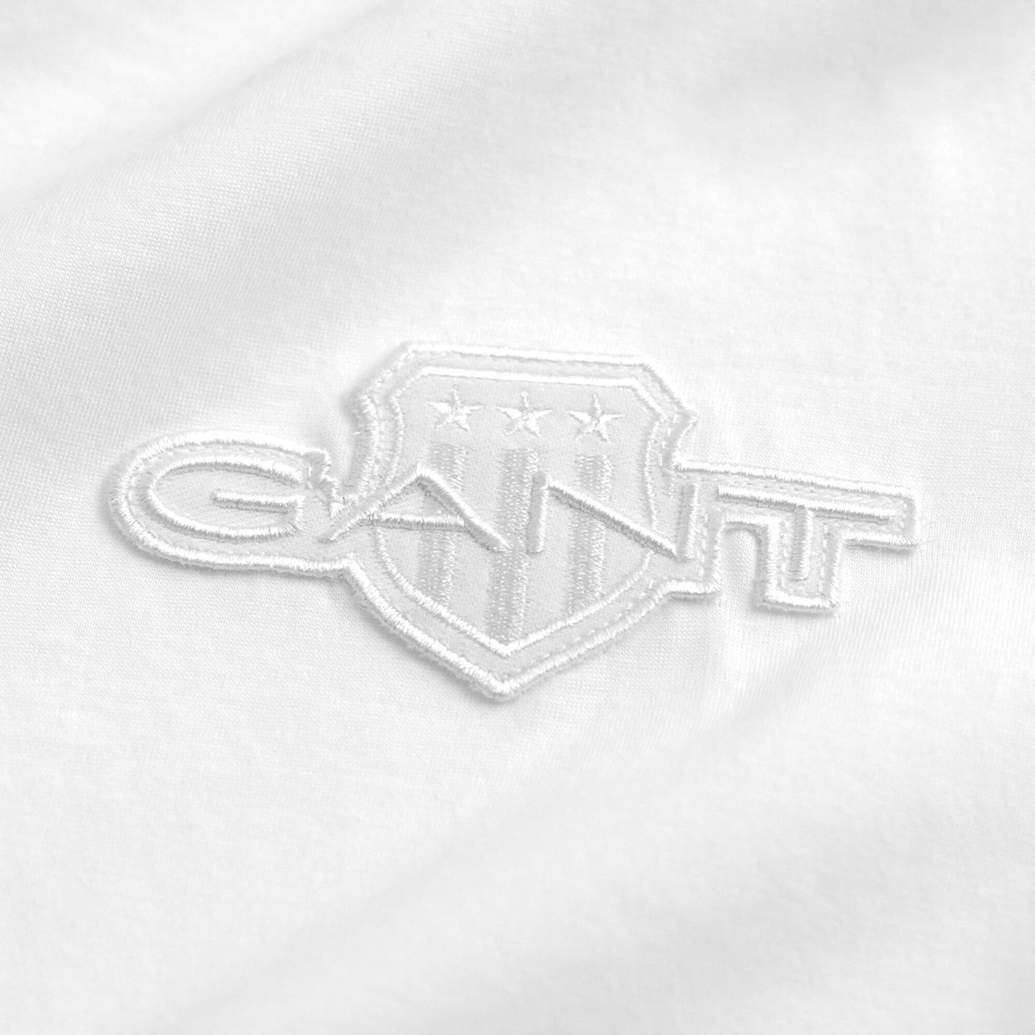 GANT Shield.Ss Γυνακεία Μπλούζα - Τοπ Gant Shield.Ss-White