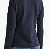 GANT Slim.Pique Γυνακεία Μπλούζες - Τοπ Gant Slim.Pique-DarkBlue