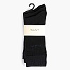 GANT SoftSocks.3Pack Ανδρική Κάλτσα Gant SoftSocks.3Pack-Black