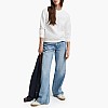 GANT Tonal.Cneck Γυνακεία Φούτερ Gant Tonal.Cneck-White