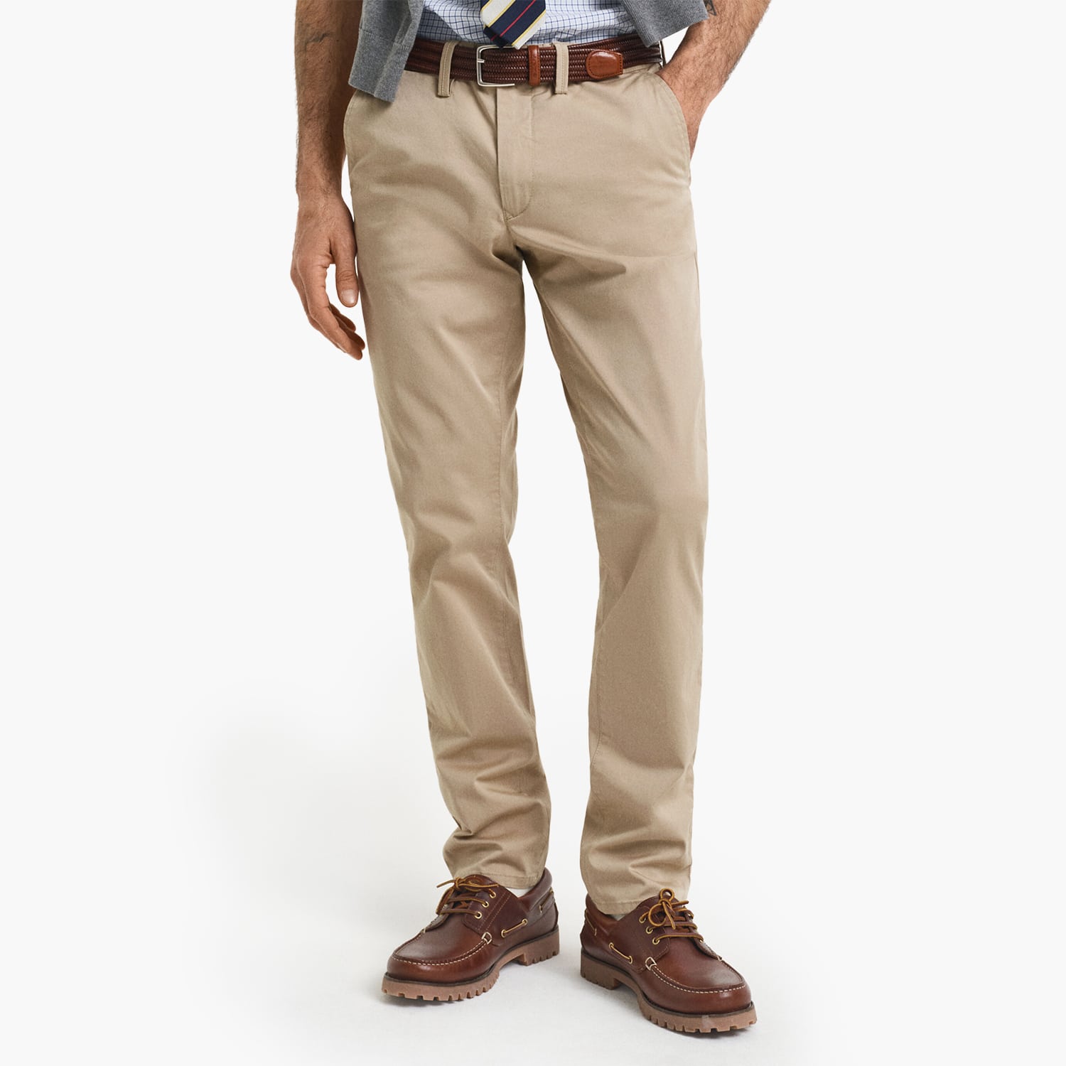 GANT Twill.Chino.B Ανδρικό Παντελόνι Gant Twill.Chino.B-Beige