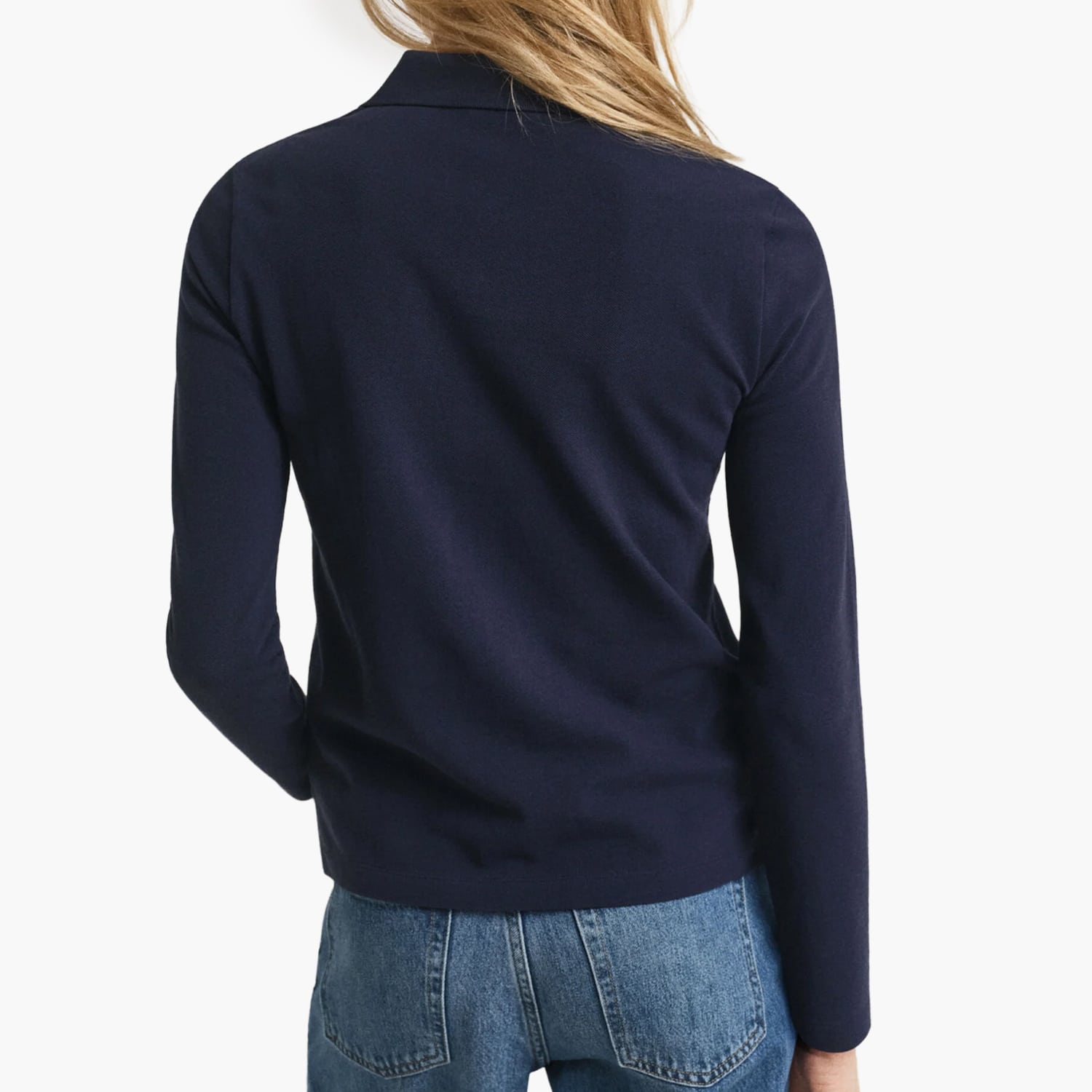 GANT WLs.Pique Gant WLs.Pique-DarkBlue