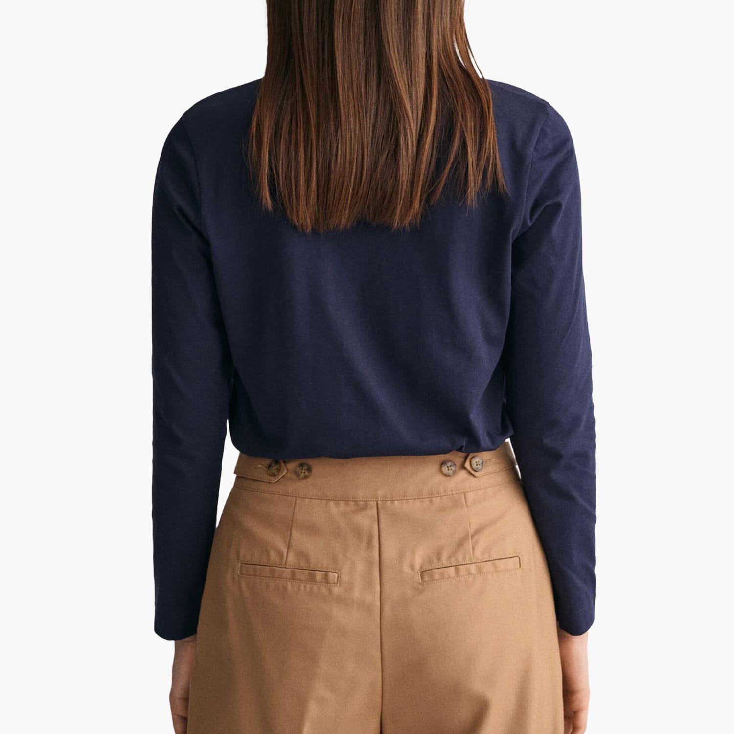 GANT Wreg.Ls Γυνακεία Μπλούζες - Τοπ Gant Wreg.Ls-DarkBlue