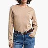 GANT Wreg.Ls Γυνακεία Μπλούζες - Τοπ Gant Wreg.Ls-Beige